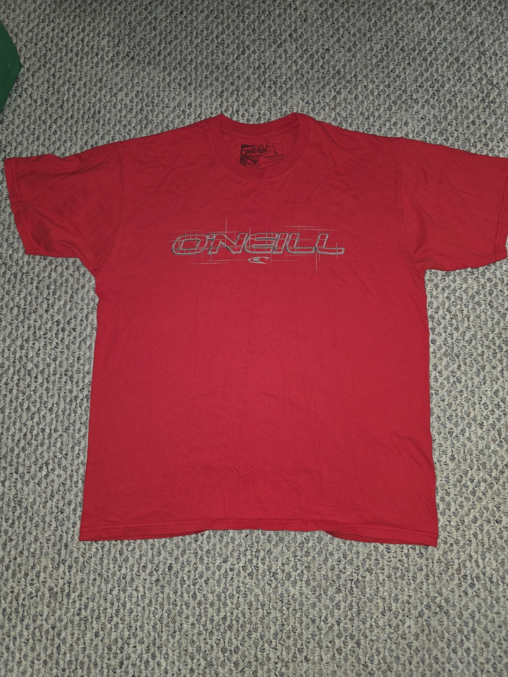 O'Neill Red Short Sleeve Logo Tee